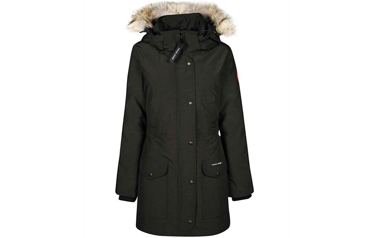 (Women) Canada Goose Trillium Parka Red Label Black Winter Down Coat 6660L-61