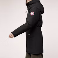 Purchase (Women) Canada Goose Trillium Parka Red Label Black Winter Down Coat 6660L-61
