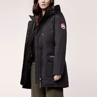 Details for (Women) Canada Goose Trillium Parka Red Label Black Winter Down Coat 6660L-61