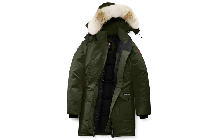 (Women) Canada Goose Trillium Parka Red Label Green Long Down Jacket 6660L-49 圖 2