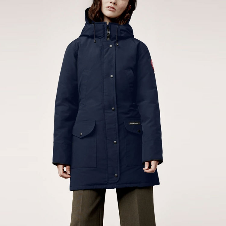 (Women) Canada Goose Trillium Parka Winter Waterproof Down Coat - Blue. 6660L-63 圖 3