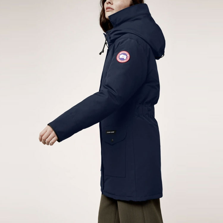 (Women) Canada Goose Trillium Parka Winter Waterproof Down Coat - Blue. 6660L-63 圖 5