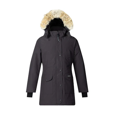 (Women) Canada Goose Trillium Parka Womens Deep Navy Winter Waterproof Coat 6660L-67