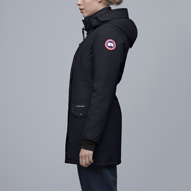 Shop (Women) Canada Goose Trillium Parka Womens Deep Navy Winter Waterproof Coat 6660L-67