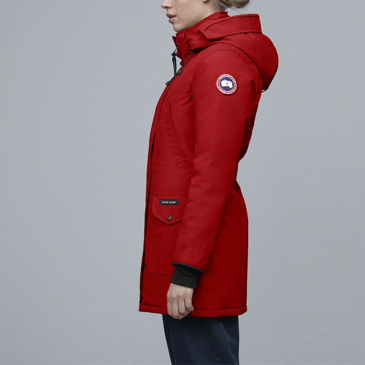 (Women) Canada Goose Trillium Red Label Long Parka Coat Redwood 6660L-261 圖 6