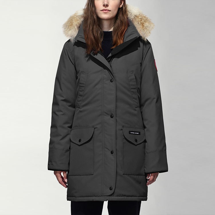 Lookbook (Women) Canada Goose Trillium Series Women’s Shelter Coat - Graphite 6660L-66
