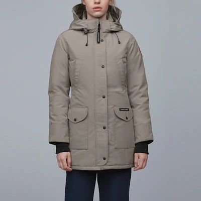 (Women) Canada Goose Trillium Winter Parka, Waterproof, Stone Gray 6660L-432 Lookbook (Women) Canada Goose Trillium Winter Parka, Waterproof, Stone Gray 6660L-432