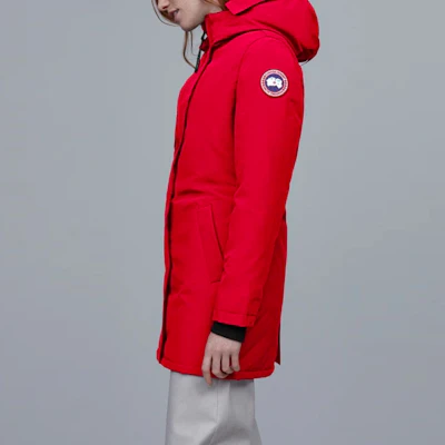 (W) 加拿大鹅 Victoria 红标红色冬季派克大衣 3037L-11 Purchase (W) 加拿大鹅 Victoria 红标红色冬季派克大衣 3037L-11