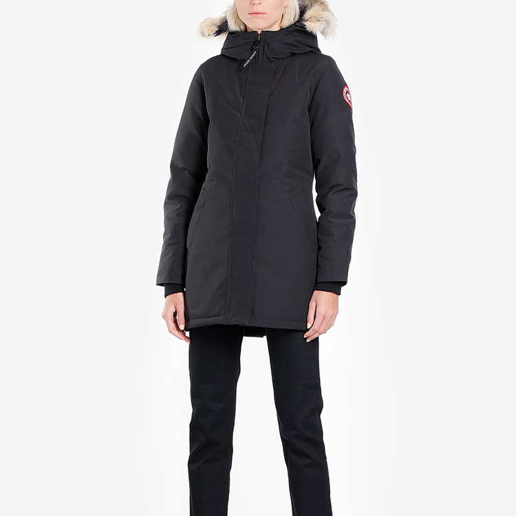 Lookbook (W) Canada Goose Victoria Series Red Label Down Parka Hitam 3037L-61