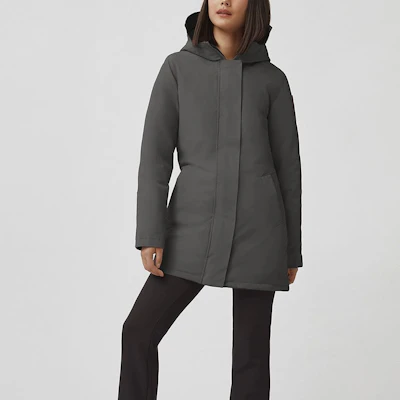 (W) Canada Goose Victoria Series Red Label Down Parka Hitam 3037L-61 Sizing (W) Canada Goose Victoria Series Red Label Down Parka Hitam 3037L-61