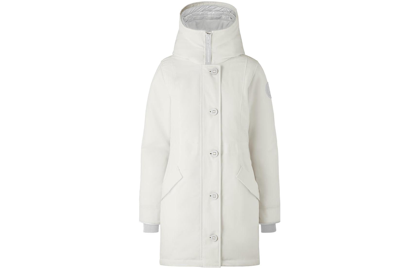 (Women) Canada Goose White Jacket 2580W1-433