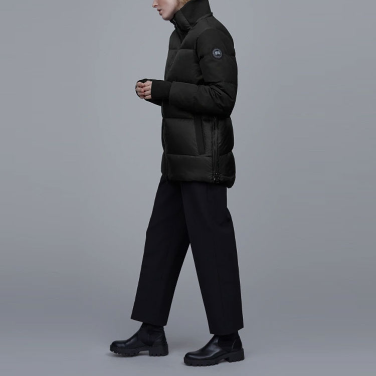 Shop (Women) Canada Goose Whitehorse Black Label Mid-Length Down Coat for Women 3204LB-61