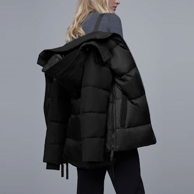 (Women) Canada Goose Whitehorse Black Label Mid-Length Down Coat for Women 3204LB-61 Sizing (Women) Canada Goose Whitehorse Black Label Mid-Length Down Coat for Women 3204LB-61