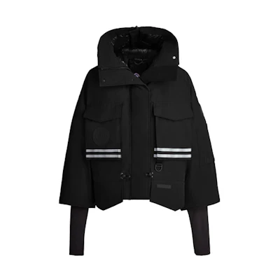 (Women) Canada Goose ANGEL CHEN Black Snow Mantra Short Parka Winter Jacket 8800LC-61