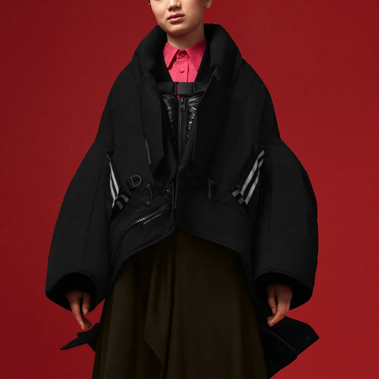 Purchase (W) Canada Goose x ANGEL CHEN 黑色雪咒短款派克冬季外套 8800LC-61