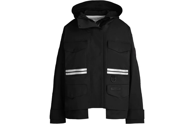 (Women) Canada Goose x ANGEL CHEN SS21 Mordaga Black Rain Jacket 8801LC-61