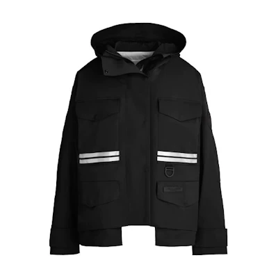 (Women) Canada Goose ANGEL CHEN SS21 Mordaga Black Rain Jacket 8801LC-61