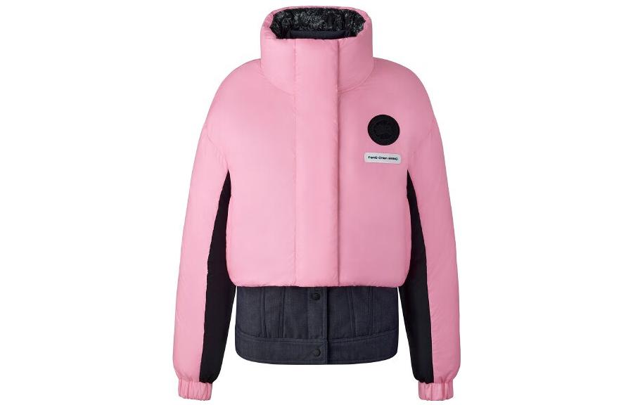 Buy (Women) Canada Goose x Feng Chen Wang x Xu Zhen FW22 Colorblock Down Jacket Women 6681LFW-1334