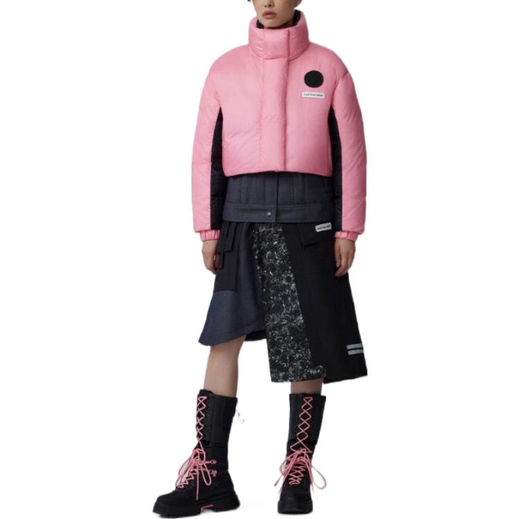 Lookbook (Women) Canada Goose x Feng Chen Wang x Xu Zhen FW22 Colorblock Down Jacket Women 6681LFW-1334