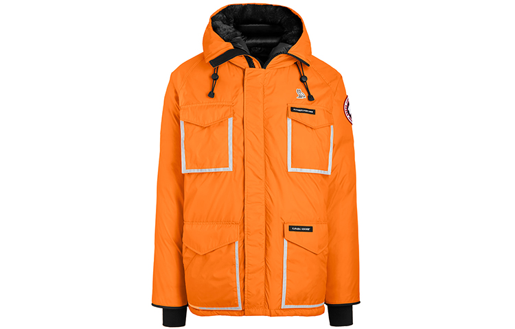 (Women) Canada Goose OVO Orange Reflective Pilot Down Jacket Winter Edition 7951LOV-178 圖 2