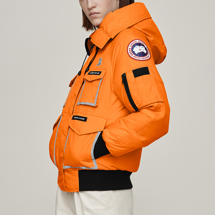 (Women) Canada Goose OVO Orange Reflective Pilot Down Jacket Winter Edition 7951LOV-178 圖 3