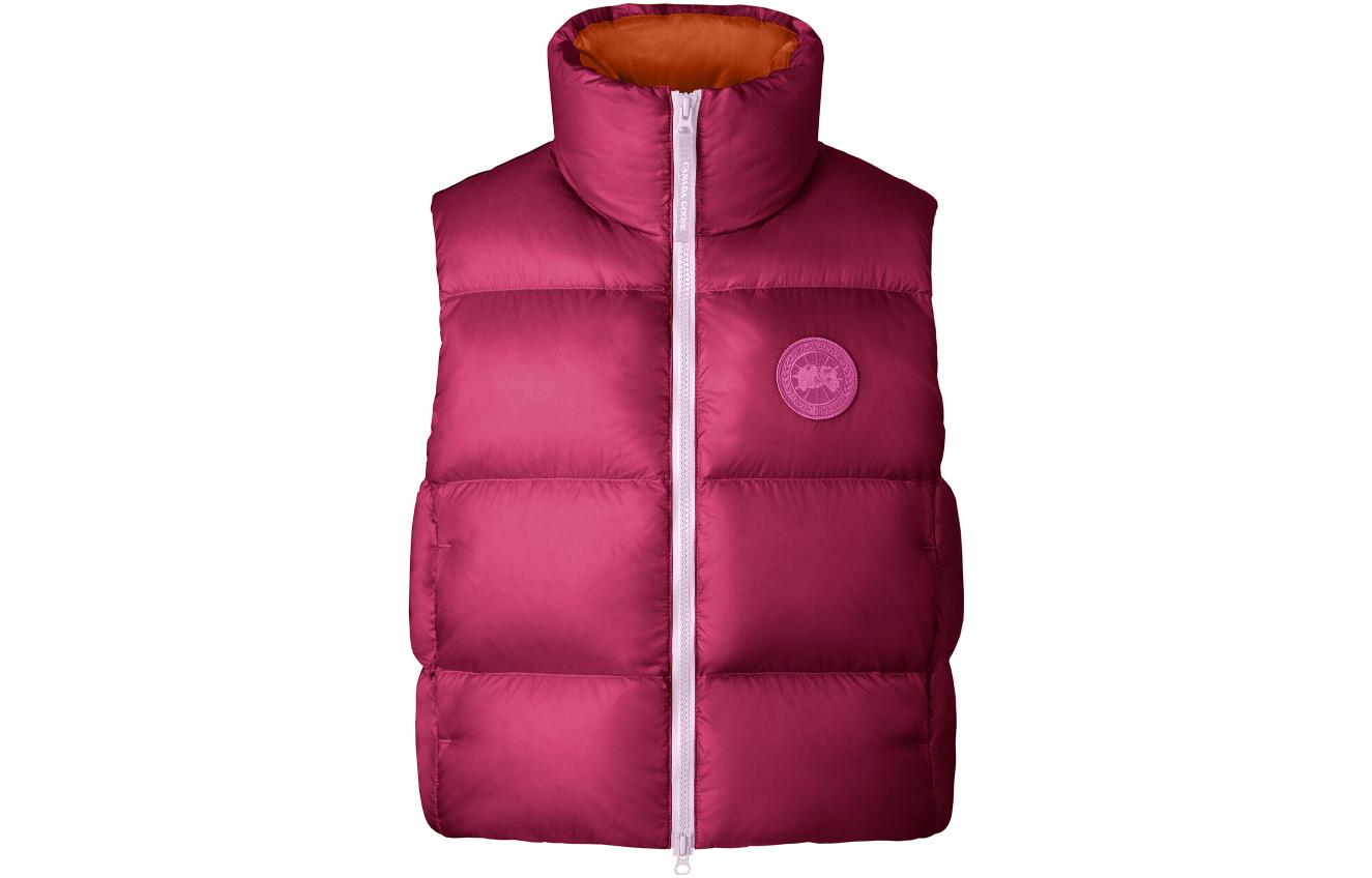 (Women) Canada Goose Paola Pivi  Atwood PBI Sleeveless Down Vest Plum Red 1100WPB-1422