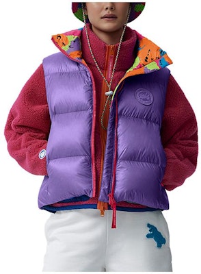 (W) Canada Goose x Paola Pivi Chaleco Sin Mangas con Cremallera Logo Colaboración. 1100WPB-1418 Order (W) Canada Goose x Paola Pivi Chaleco Sin Mangas con Cremallera Logo Colaboración. 1100WPB-1418