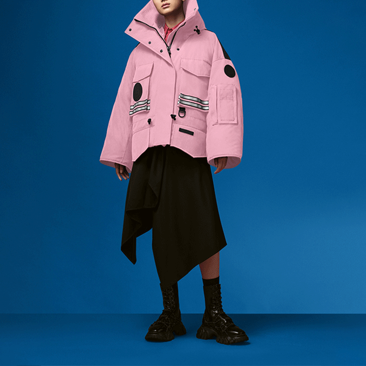 (Women) Canada Goose Snow Mantra Down Parka Jacket - Classic Series Hoodie. 8800LC-40 圖 3