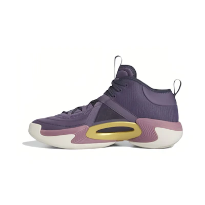(W) Candace Parker adidas Exhibit Select Mid 'Shadow Violet'