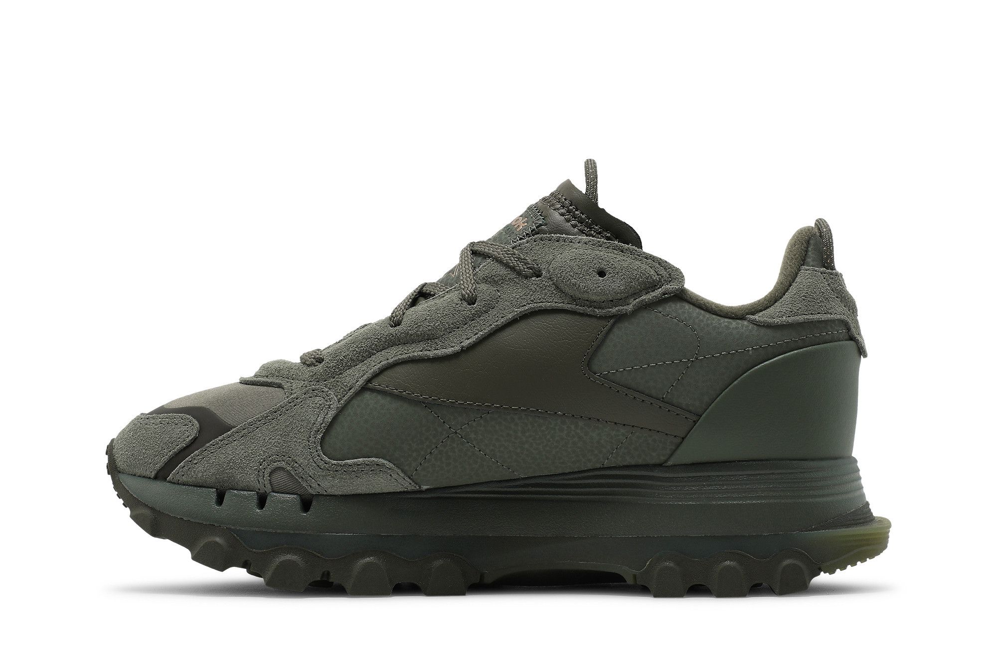 Shop (W) Cardi B x Reebok Classic Leather ''Vert Chasseur'' H00685