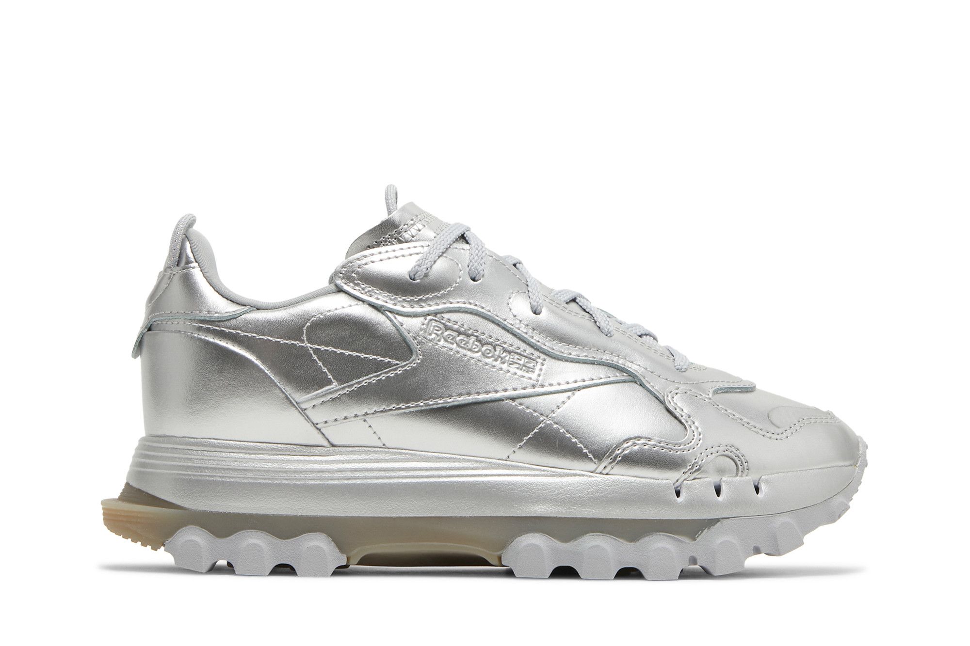 (Women) Cardi B x Reebok Classic Leather 'Silver Metallic Pewter'  GW2632