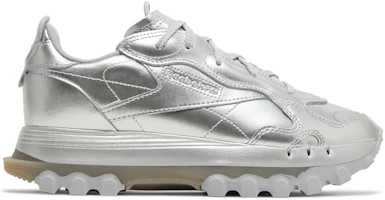(Women) Cardi B x Reebok Classic Leather 'Silver Metallic Pewter' GW2632 (Women) Cardi B x Reebok Classic Leather 'Silver Metallic Pewter' GW2632