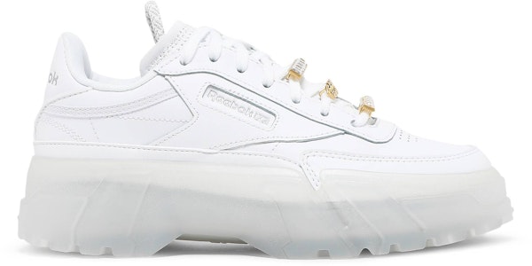 (W) カーディ・B × Reebok Club C トリプルホワイト GX0038 Buy (W) カーディ・B × Reebok Club C トリプルホワイト GX0038