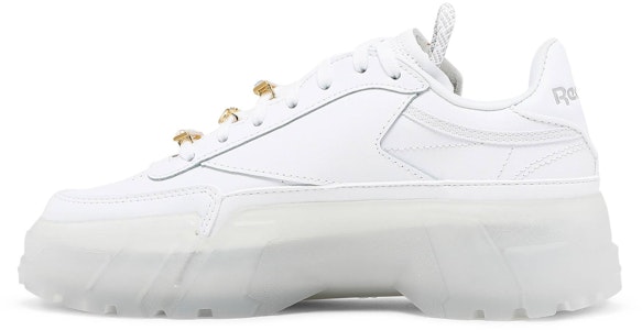 (W) カーディ・B × Reebok Club C トリプルホワイト GX0038 Lookbook (W) カーディ・B × Reebok Club C トリプルホワイト GX0038