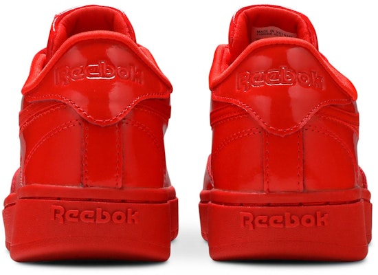 (W) Cardi B x Reebok Club C Double 'Instinct Red' Merah FZ5219 Details for (W) Cardi B x Reebok Club C Double 'Instinct Red' Merah FZ5219