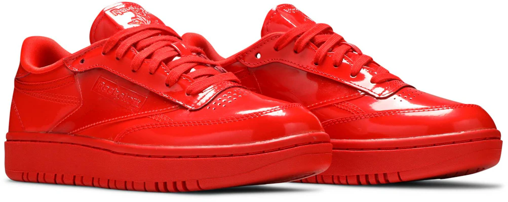 (W) Cardi B x Reebok Club C Double 'Instinct Red' Merah FZ5219 Cheap (W) Cardi B x Reebok Club C Double 'Instinct Red' Merah FZ5219