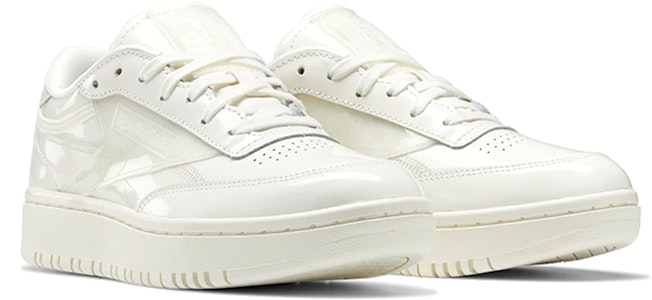 (W) Cardi B x Reebok Coated Club C Double 'Kapur' H02567 Lookbook (W) Cardi B x Reebok Coated Club C Double 'Kapur' H02567