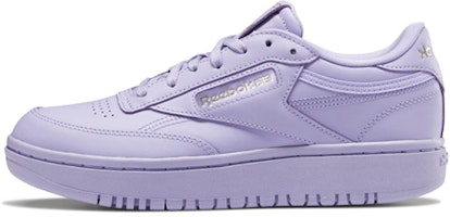 (Women) Cardi B x Reebok Coated Club C Double 'Crisp Purple' H01271 (Women) Cardi B x Reebok Coated Club C Double 'Crisp Purple' H01271