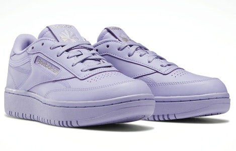(W) Cardi B×Reebok クラブC ダブル "パープル" H01271 Lookbook (W) Cardi B×Reebok クラブC ダブル "パープル" H01271
