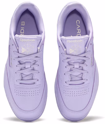 (W) Cardi B x Reebok Coated Club C Double 'Púrpura Intensa' H01271 Purchase (W) Cardi B x Reebok Coated Club C Double 'Púrpura Intensa' H01271