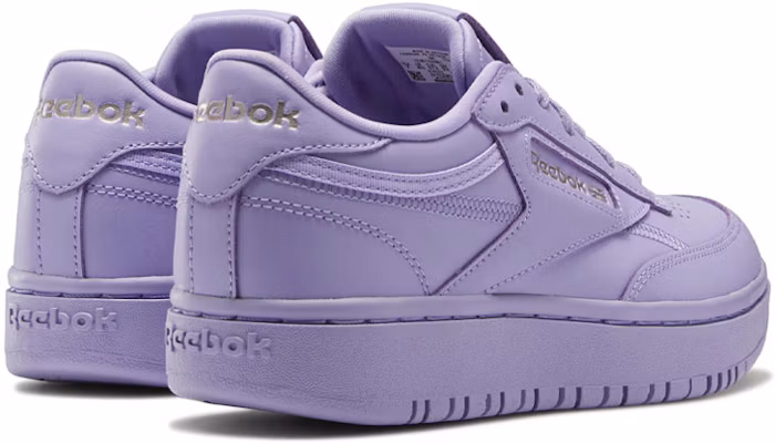(W) Cardi B x Reebok Coated Club C Double 'Púrpura Intensa' H01271 Details for (W) Cardi B x Reebok Coated Club C Double 'Púrpura Intensa' H01271