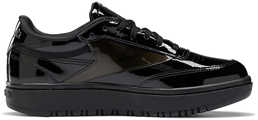 (Women) Cardi B x Reebok Coated Club C Double 'Triple Black' H02565 Order (Women) Cardi B x Reebok Coated Club C Double 'Triple Black' H02565