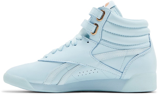 (W) Cardi B x Reebok Freestyle 高帮 '玻璃蓝' GV6615 Lookbook (W) Cardi B x Reebok Freestyle 高帮 '玻璃蓝' GV6615