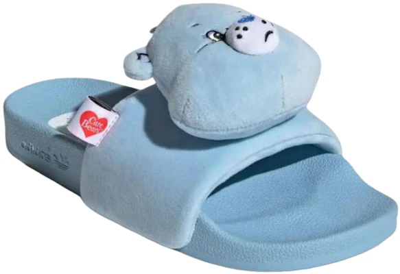 (Women) Care Bears x adidas Adilette Slide 'Clear Sky' KH9954 Lookbook (Women) Care Bears x adidas Adilette Slide 'Clear Sky' KH9954