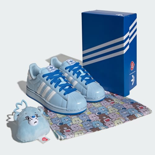 Cheap (W) Care Bears x adidas Superstar II Azzurro/Nuvola Bianca/Uccello Blu KK4865