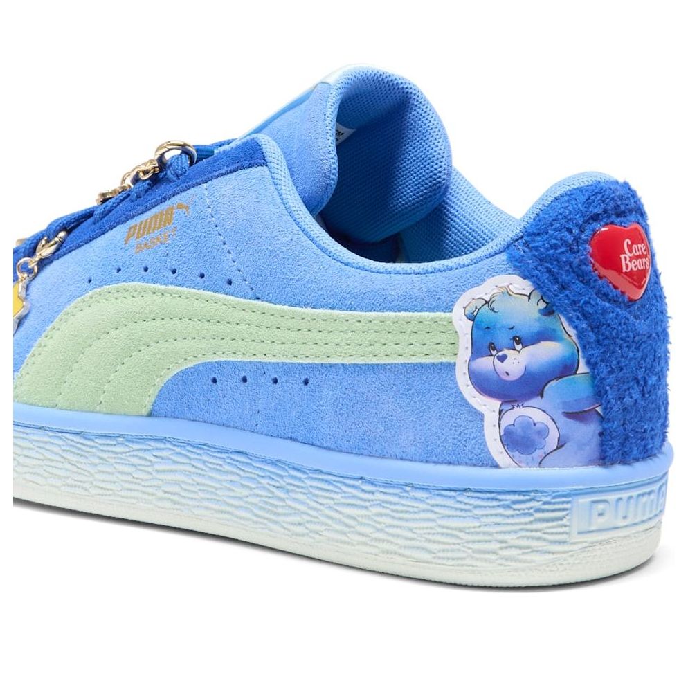 Shop (W) Care Bears x Sesame Street x Puma Basket '亮蓝色' 406902-01