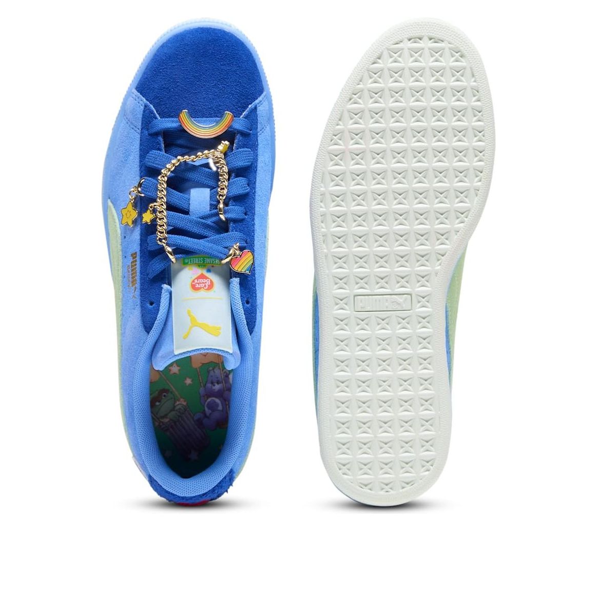 Purchase (W) Care Bears x Sesame Street x Puma Basket '亮蓝色' 406902-01