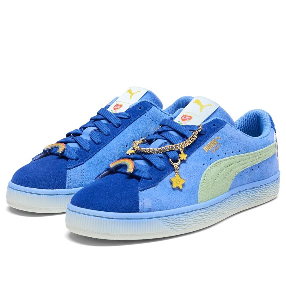 Details for (W) Care Bears x Sesame Street x Puma Basket '亮蓝色' 406902-01