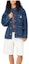 Details for (Women) Carhartt WIP Blue Loose Fit Multi-Pocket Denim Jacket. I031923-01-06