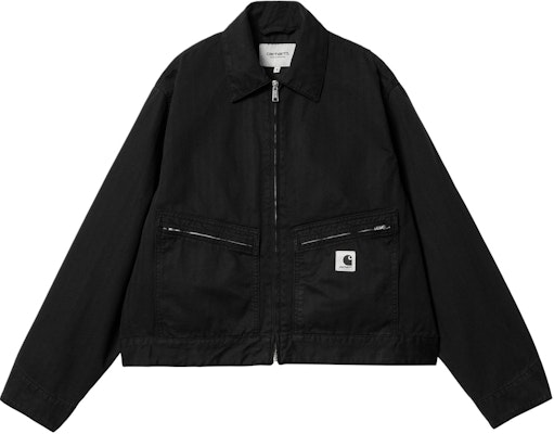 (W) Carhartt WIP Norris夹克黑色-可调袖口下摆带口袋 I033568-89-GD Order (W) Carhartt WIP Norris夹克黑色-可调袖口下摆带口袋 I033568-89-GD